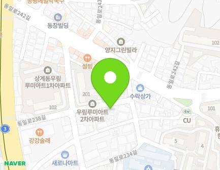 36 Dongil-ro 238-gil, Nowon-gu, Seoul, Republic of Korea Map