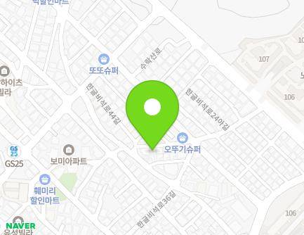 25-11 Hangeulbiseok-ro 24ba-gil, Nowon-gu, Seoul, Republic of Korea Map