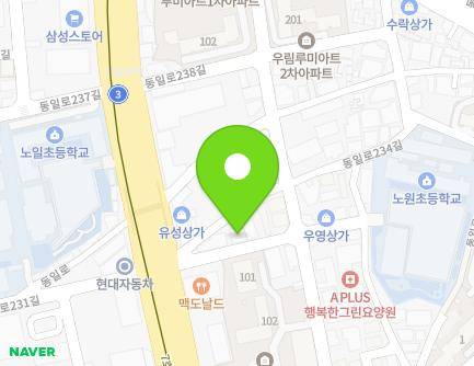 11 Dongil-ro 232-gil, Nowon-gu, Seoul, Republic of Korea Map