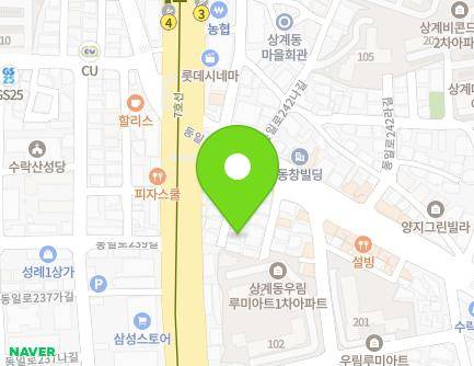 8-11 Dongil-ro 242-gil, Nowon-gu, Seoul, Republic of Korea Map