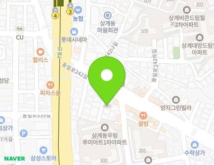 16-3 Dongil-ro 242-gil, Nowon-gu, Seoul, Republic of Korea Map