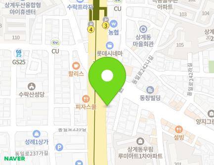 1650 Dongil-ro, Nowon-gu, Seoul, Republic of Korea Map