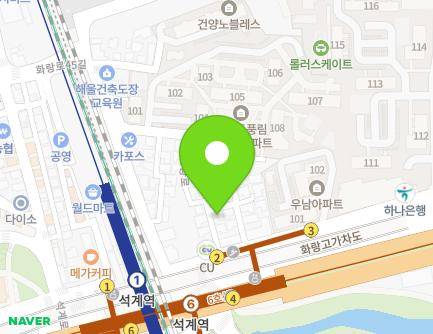 349-8 Hwarang-ro, Nowon-gu, Seoul, Republic of Korea Map
