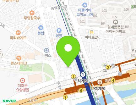 337 Hwarang-ro, Nowon-gu, Seoul, Republic of Korea Map