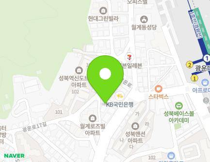 61-5 Gwangun-ro, Nowon-gu, Seoul, Republic of Korea Map