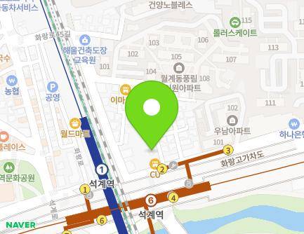 349-5 Hwarang-ro, Nowon-gu, Seoul, Republic of Korea Map