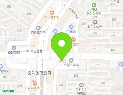 205 Junggye-ro, Nowon-gu, Seoul, Republic of Korea Map
