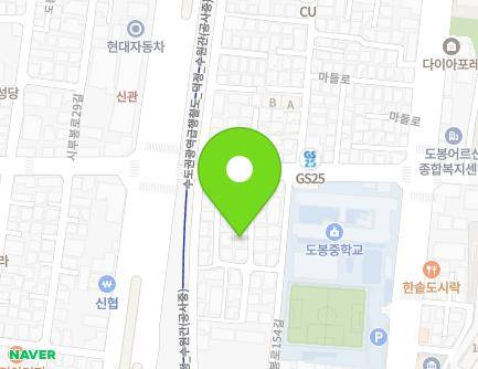 12-12 Dobong-ro 154-gil, Dobong-gu, Seoul, Republic of Korea Map