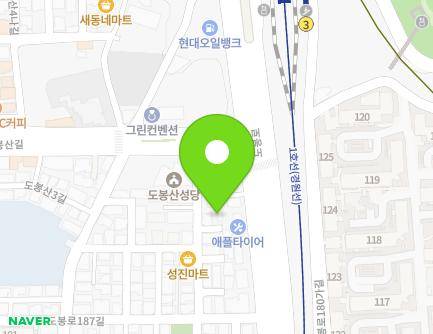 13-3 Dobongsan-gil 1-gil, Dobong-gu, Seoul, Republic of Korea Map
