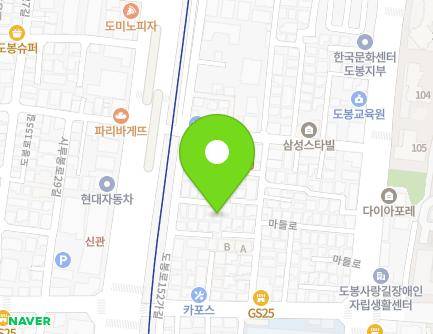58-10 Dobong-ro 152ga-gil, Dobong-gu, Seoul, Republic of Korea Map