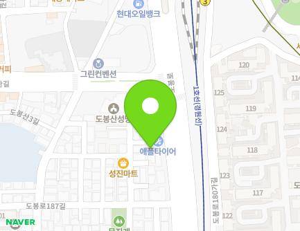 13-4 Dobongsan-gil 1-gil, Dobong-gu, Seoul, Republic of Korea Map