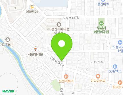46 Dobong-ro 181-gil, Dobong-gu, Seoul, Republic of Korea Map