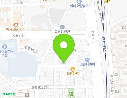 17-15 Dobongsan-gil 3-gil, Dobong-gu, Seoul, Republic of Korea Map