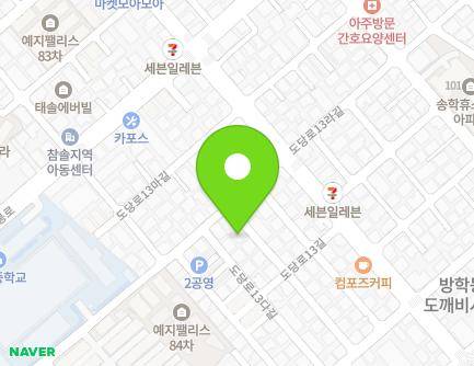 9-6 Dodang-ro 13da-gil, Dobong-gu, Seoul, Republic of Korea Map