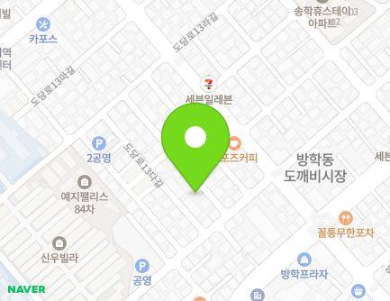 9-26 Dodang-ro 13da-gil, Dobong-gu, Seoul, Republic of Korea Map