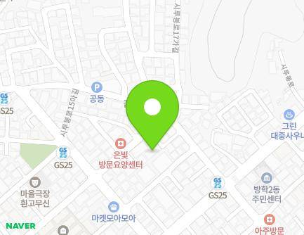 16-6 Sirubong-ro 15ra-gil, Dobong-gu, Seoul, Republic of Korea Map
