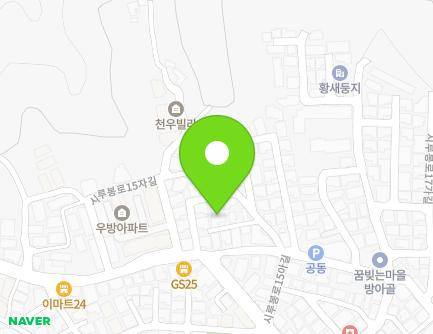 58-14 Sirubong-ro 15-gil, Dobong-gu, Seoul, Republic of Korea Map