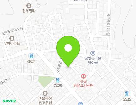 7-11 Sirubong-ro 15ra-gil, Dobong-gu, Seoul, Republic of Korea Map