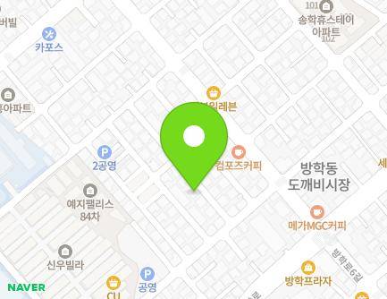 9-24 Dodang-ro 13da-gil, Dobong-gu, Seoul, Republic of Korea Map