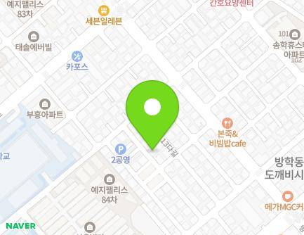 15-11 Dodang-ro 13da-gil, Dobong-gu, Seoul, Republic of Korea Map
