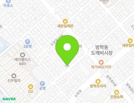 69 Banghak-ro 10-gil, Dobong-gu, Seoul, Republic of Korea Map