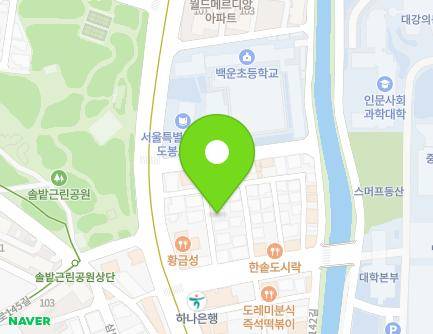 3-12 Samyang-ro 144-gil, Dobong-gu, Seoul, Republic of Korea Map