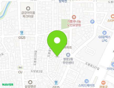 25-11 Dobong-ro 137-gil, Dobong-gu, Seoul, Republic of Korea Map