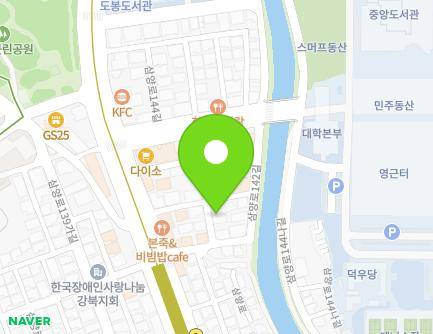7-6 Samyang-ro 142-gil, Dobong-gu, Seoul, Republic of Korea Map