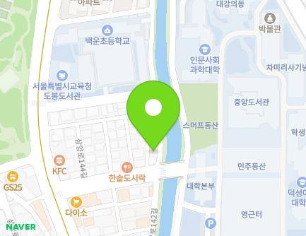 25-3 Samyang-ro 144-gil, Dobong-gu, Seoul, Republic of Korea Map