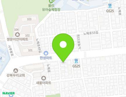202 Nohae-ro, Dobong-gu, Seoul, Republic of Korea Map