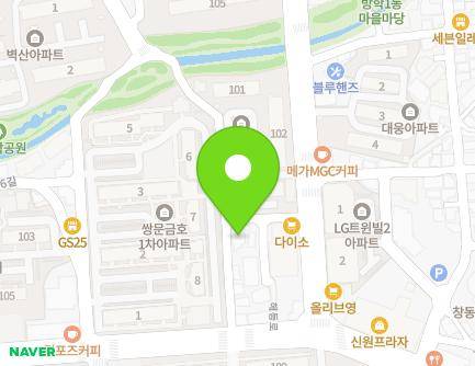 89 Banghak-ro 11-gil, Dobong-gu, Seoul, Republic of Korea Map