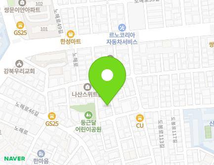 74-5 Dobong-ro 117-gil, Dobong-gu, Seoul, Republic of Korea Map