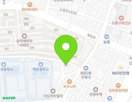 25 Dobong-ro 131-gil, Dobong-gu, Seoul, Republic of Korea Map