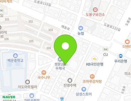 8 Dobong-ro 131-gil, Dobong-gu, Seoul, Republic of Korea Map