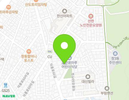 11 Deongneung-ro 60ja-gil, Dobong-gu, Seoul, Republic of Korea Map