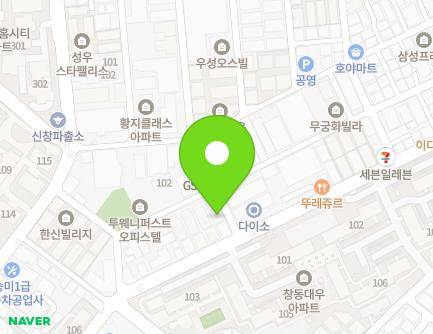 76 Dobong-ro 110ra-gil, Dobong-gu, Seoul, Republic of Korea Map