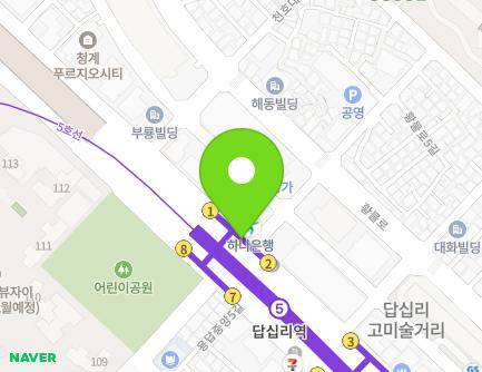 273-3 Cheonho-daero, Dongdaemun-gu, Seoul, Republic of Korea Map