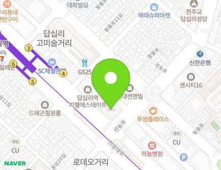307 Cheonho-daero, Dongdaemun-gu, Seoul, Republic of Korea Map