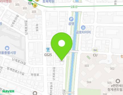 31 Cheonggyecheon-ro 5-gil, Dongdaemun-gu, Seoul, Republic of Korea Map