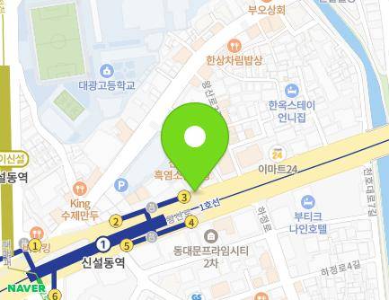 17-1 Wangsan-ro, Dongdaemun-gu, Seoul, Republic of Korea Map