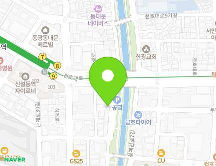 61 Cheonggyecheon-ro 5-gil, Dongdaemun-gu, Seoul, Republic of Korea Map