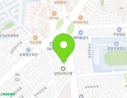 193-1 Muhak-ro, Dongdaemun-gu, Seoul, Republic of Korea