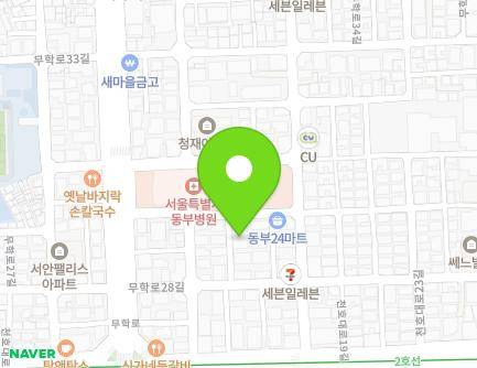 17-6 Muhak-ro 28-gil, Dongdaemun-gu, Seoul, Republic of Korea Map