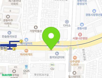 126-1 Wangsan-ro, Dongdaemun-gu, Seoul, Republic of Korea Map