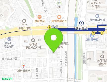56 Muhak-ro 36-gil, Dongdaemun-gu, Seoul, Republic of Korea Map