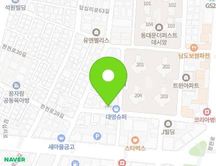 22-8 Dapsimni-ro 65-gil, Dongdaemun-gu, Seoul, Republic of Korea Map