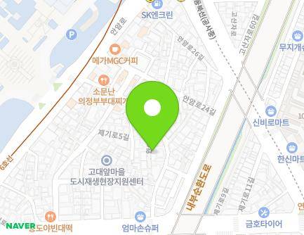 22-7 Anam-ro 22-gil, Dongdaemun-gu, Seoul, Republic of Korea Map
