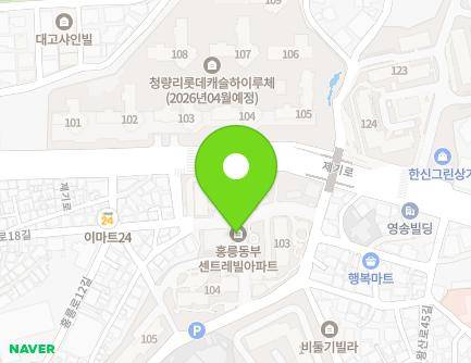 48 Hongneung-ro 10-gil, Dongdaemun-gu, Seoul, Republic of Korea Map