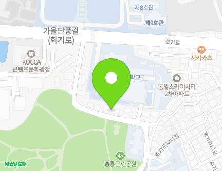 37 Hoegi-ro 10-gil, Dongdaemun-gu, Seoul, Republic of Korea Map