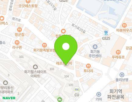 14 Hoegi-ro 26-gil, Dongdaemun-gu, Seoul, Republic of Korea Map